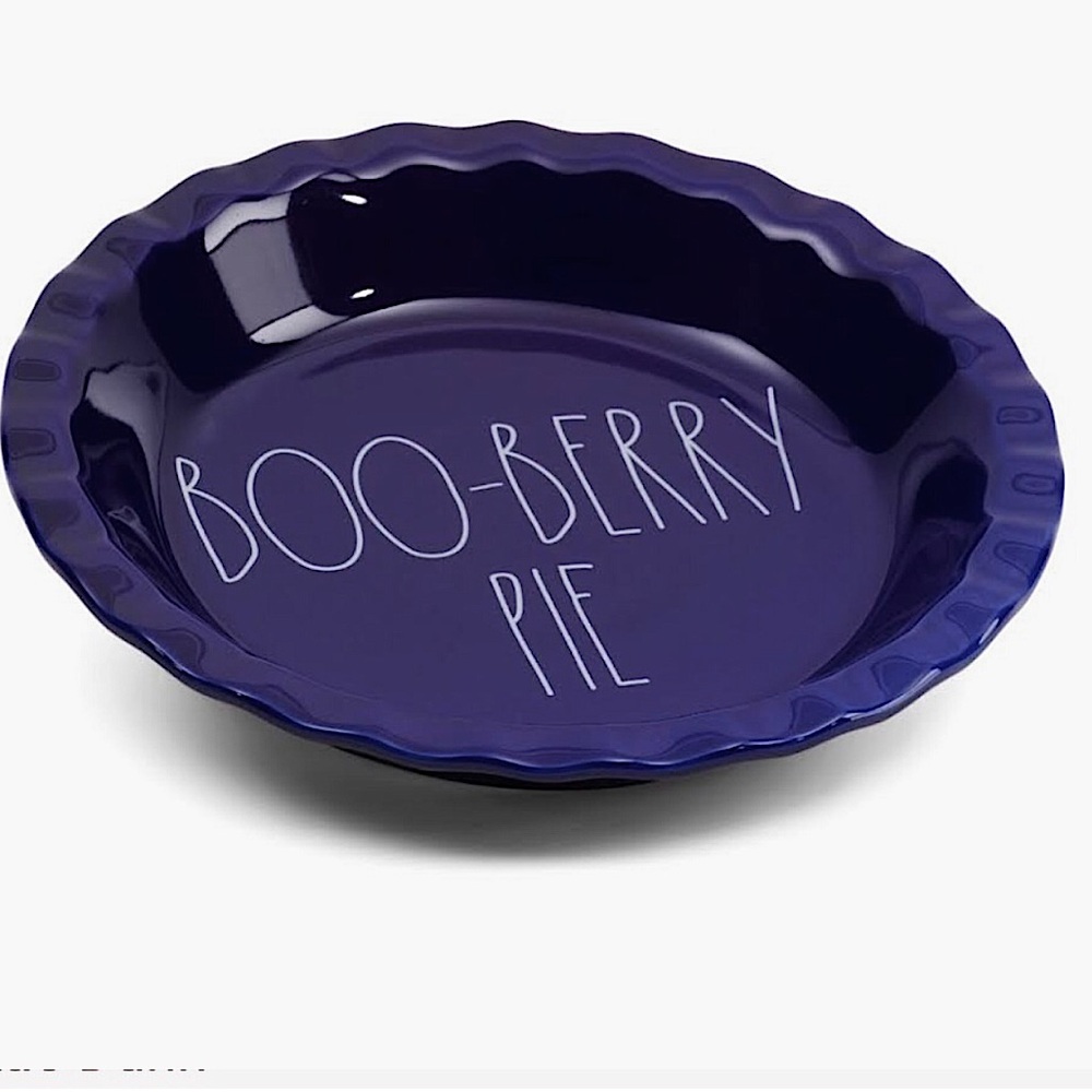 Rae Dunn-BOO-BERRY PIE Plate